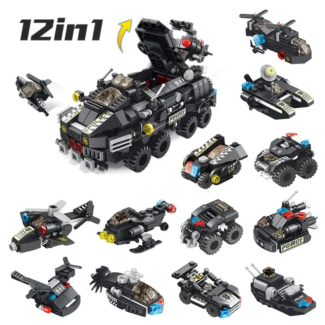 

557pcs Chariot armored vehicle Building Blocks Compatible all brand Friend Toys Gift