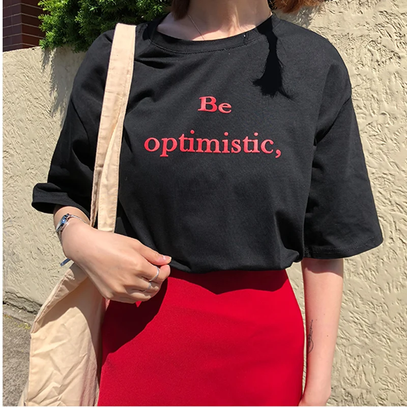 BGTEEVER Letter Print Women Summer T-shirt O-Neck Casual Basic Tee shirt Chic Tops Female oversize harajuku | Женская одежда