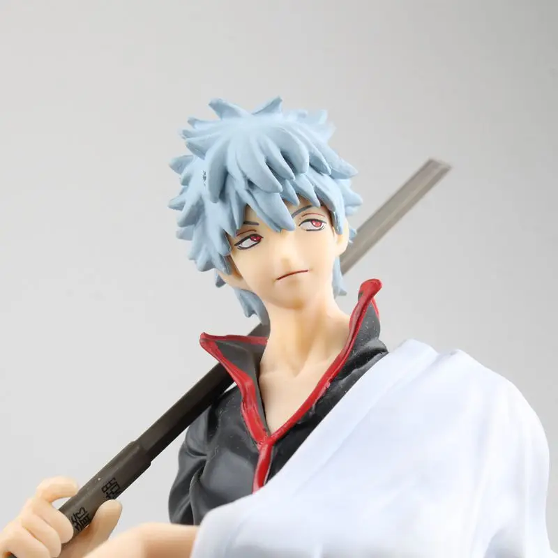 Фигурка героя японского аниме GINTAMA Sakata Gintoki fork ver 22 см Коллекционная модель
