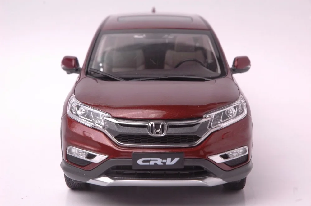 1:18 литья под давлением модель для Honda CR-V внедорожник коричневый редкий сплав игрушечный автомобиль миниатюрный коллекция подарки CRV CR V