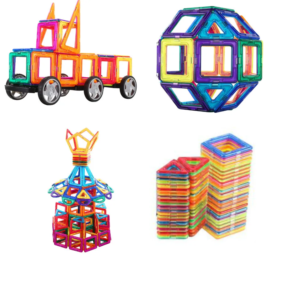 Лидер продаж 145 шт. удивительные детские игрушки магнитные блоки строительные