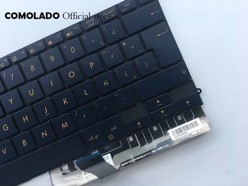 LA латинская клавиатура для ASUS zenbook3v Deluxe UX490 UX490CA UX490UA с черной клавиатурой Layout |