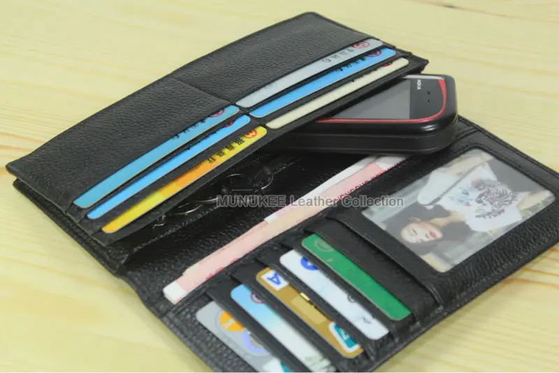 2019 модные мужские кошельки из воловьей кожи кошелек натуральной мужской длинный