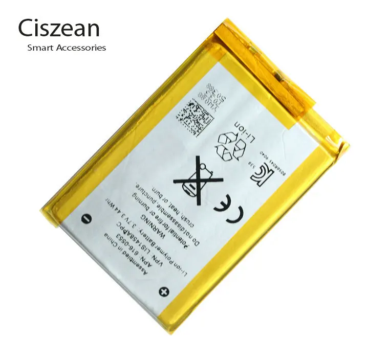 Ciszean 930mAh 616-0553 / LIS1458APPC внутренний литий-полимерный Сменный аккумулятор для iPod Touch 4