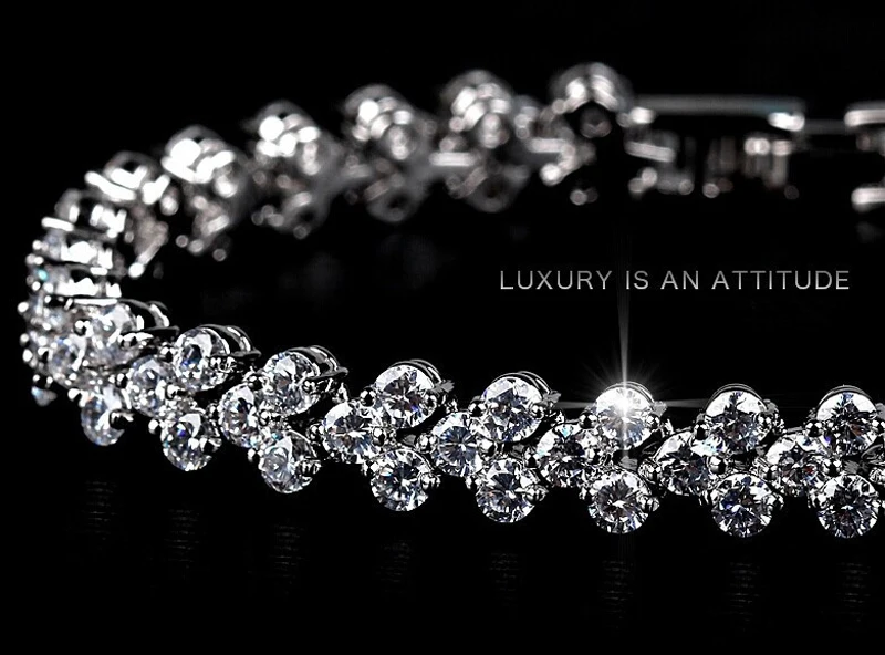 Женское винтажное ожерелье 10 карат белое золотое с белым камнем | Украшения и