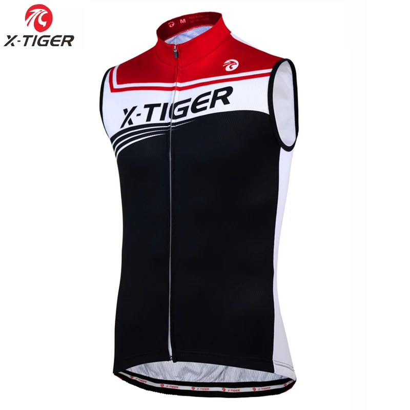 Велосипедная майка X Tiger Pro летняя велосипедная одежда Maillot Ropa Ciclismo Hombre без рукавов