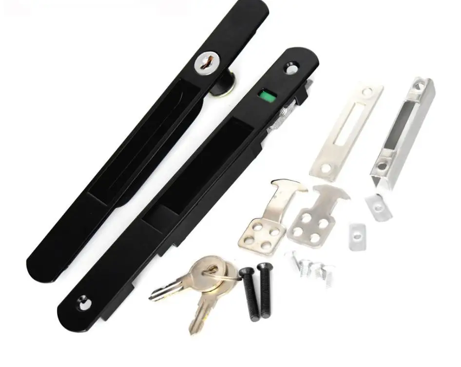 CMMS228 оборудования цинковый сплав подкладке замки для раздвижных дверей замка