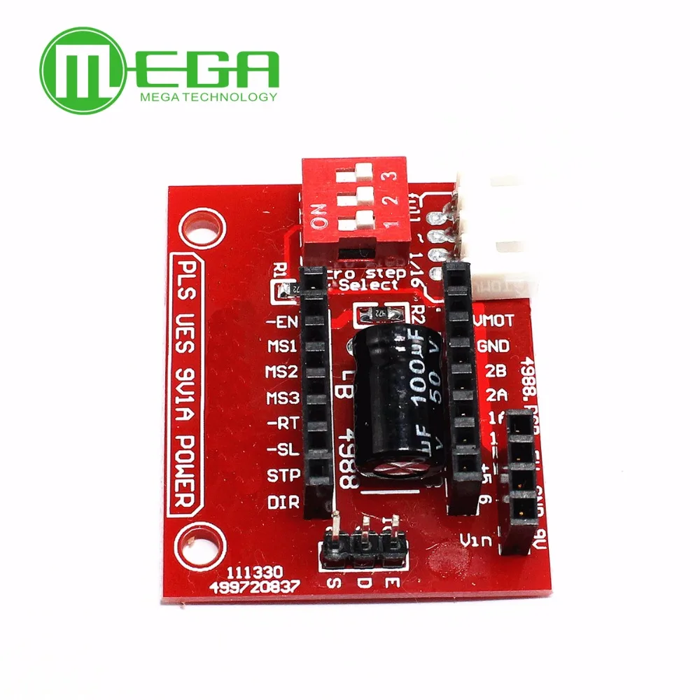 3D принтер A4988 DRV8825 плата управления шаговым двигателем A4988/DRV8825|3d printer board|board 3dboard