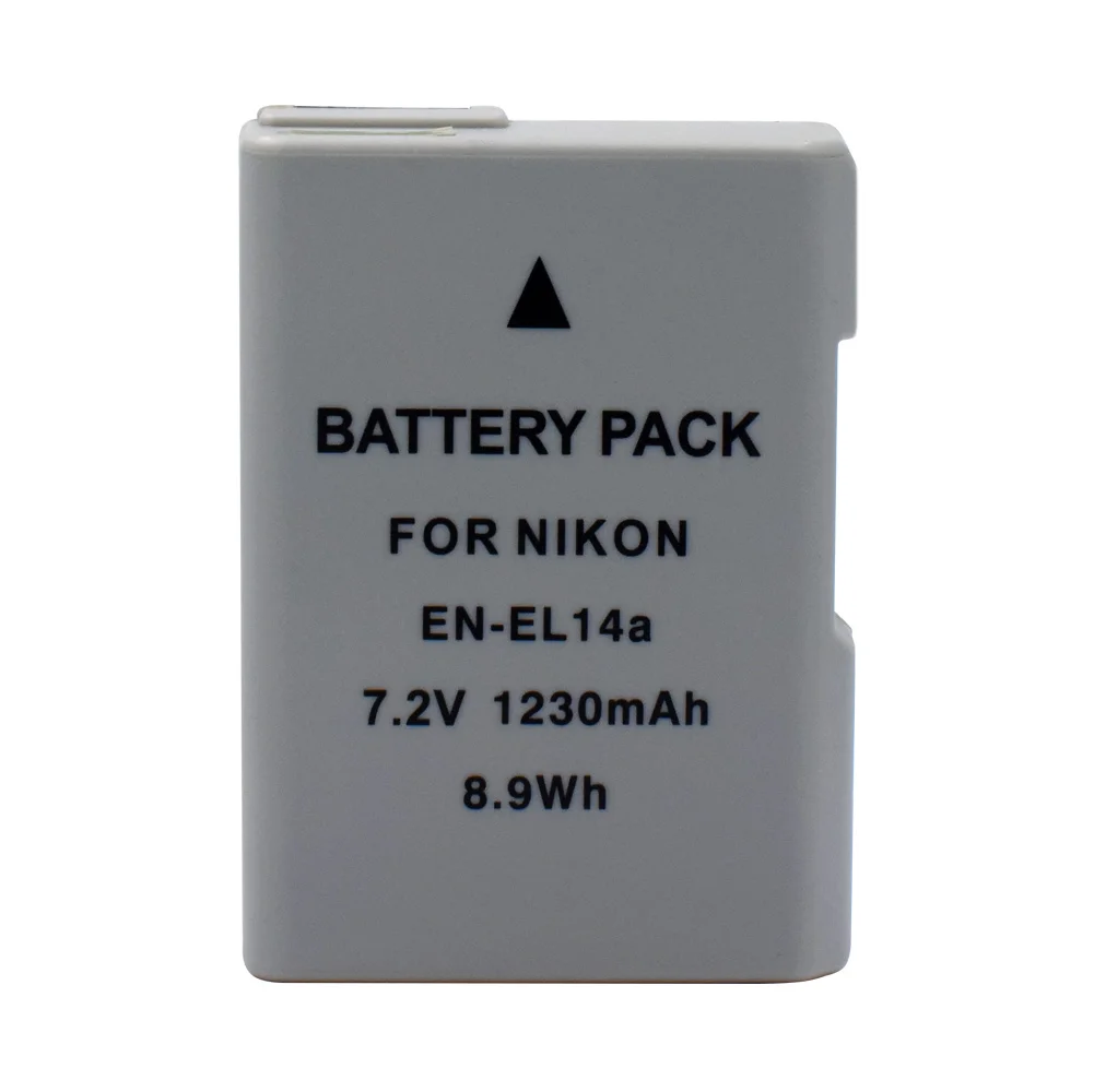 1 шт EN EL14A 1230mAh 7 2 V литий ионная аккумуляторная батарея для камеры Nikon