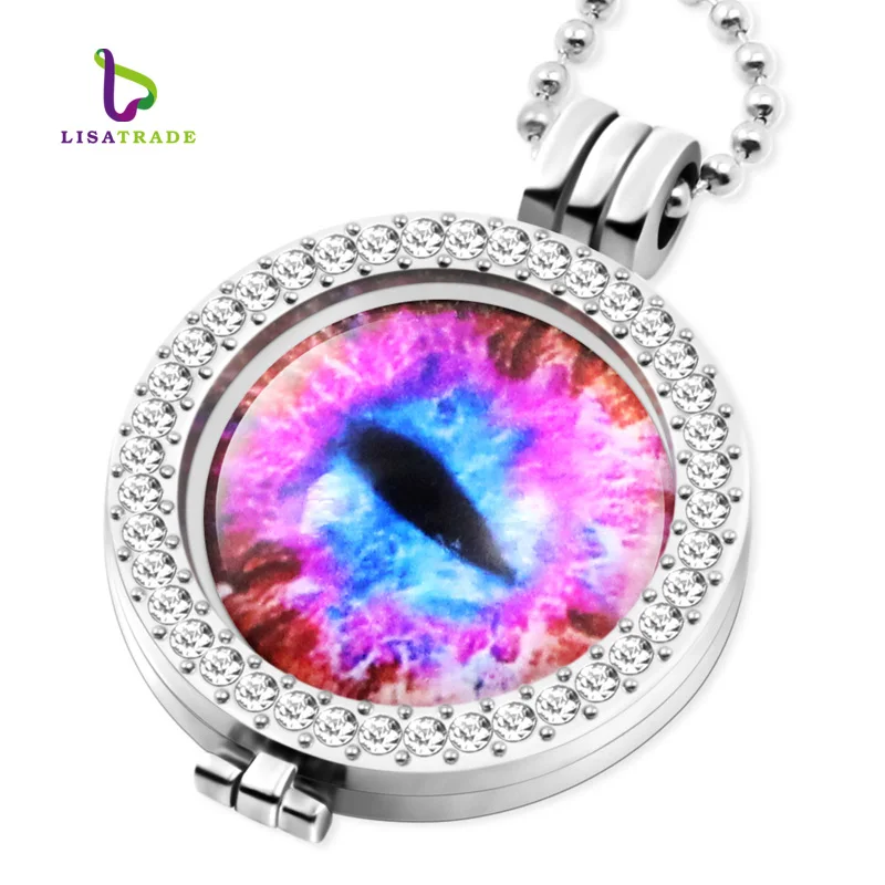 &quotГлаза&quot мое ожерелье в форме монеты 33 мм Ожерелье МОНЕТЫ кулон для