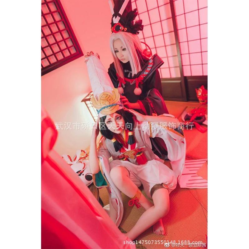 W1150 мобильная игра Onmyoji Cos Hakutoshi Meikai No Yakujin необычный непробужденный маскарадный