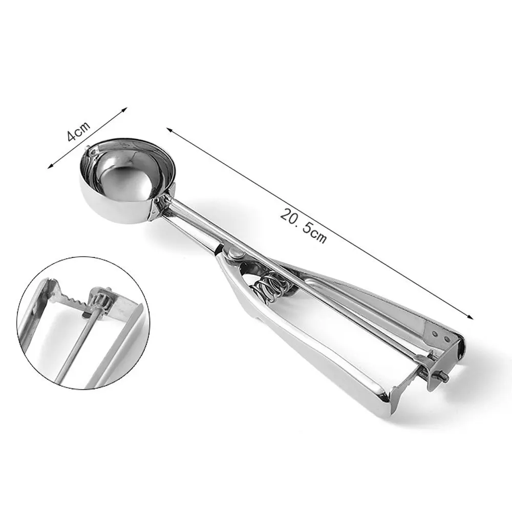 3 шт./компл. Мода мороженое Scoop Нержавеющая сталь Кухня Маш Картофель совки стеки