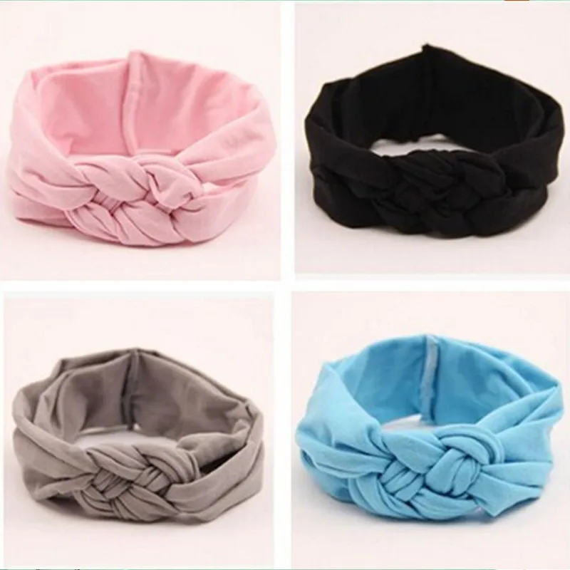 

Kids Headband Turban Knotted, Girl Hairbands for Newborn,Childrens A263-3
