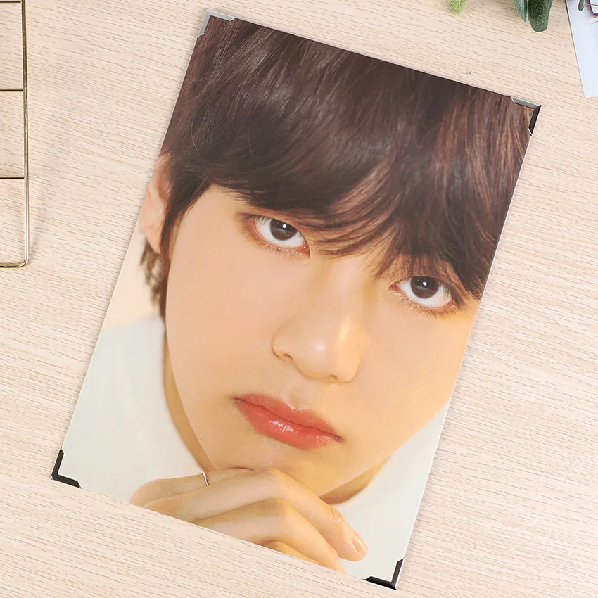 Альбом Kpop Btang для мальчиков, официальный же абзац, фоторамка, переферия Jungkook V Suga Jimin