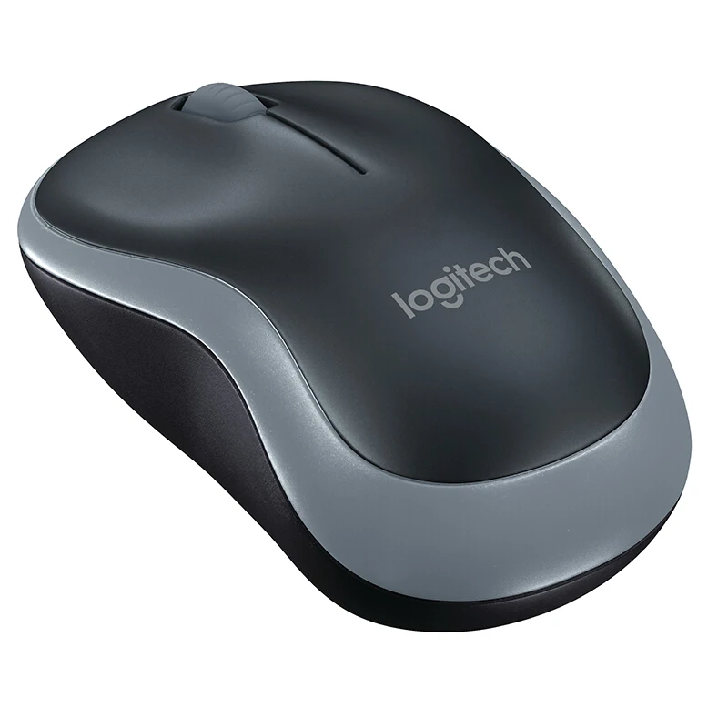 Оригинальная беспроводная мышь logitech M186 2 4G с эргономичным нано приемником на 1000