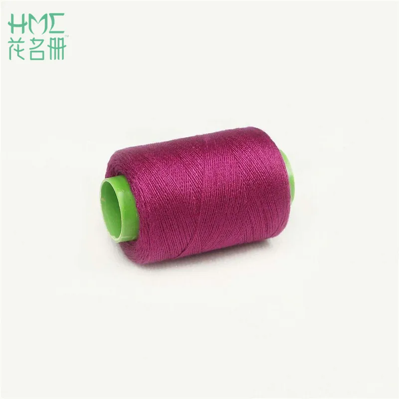 Purple Red 24 цвета 300 м высокопрочные полиэфирные швейные нитки для машинной вышивки аксессуары для резьбы швейные изделия для шитья - Цвет: Purple Red