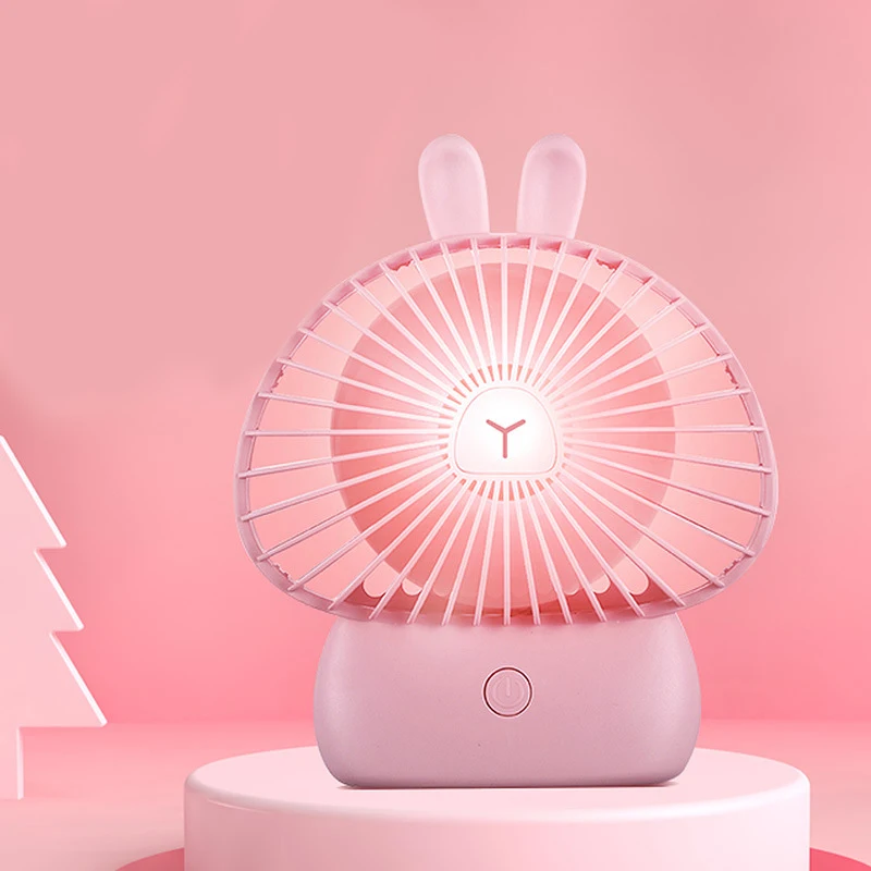 DHaws USB переносной мини вентилятор мультяшный маленький трехскоростной большой