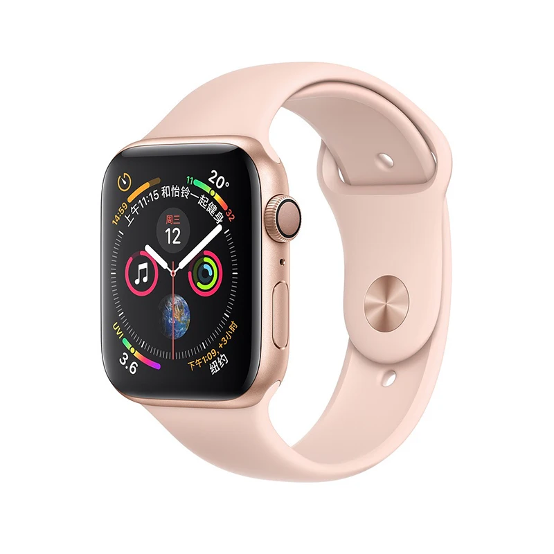 Apple Watch Series 4 алюминиевый корпус для плат с белым/черным/розовым спортивным