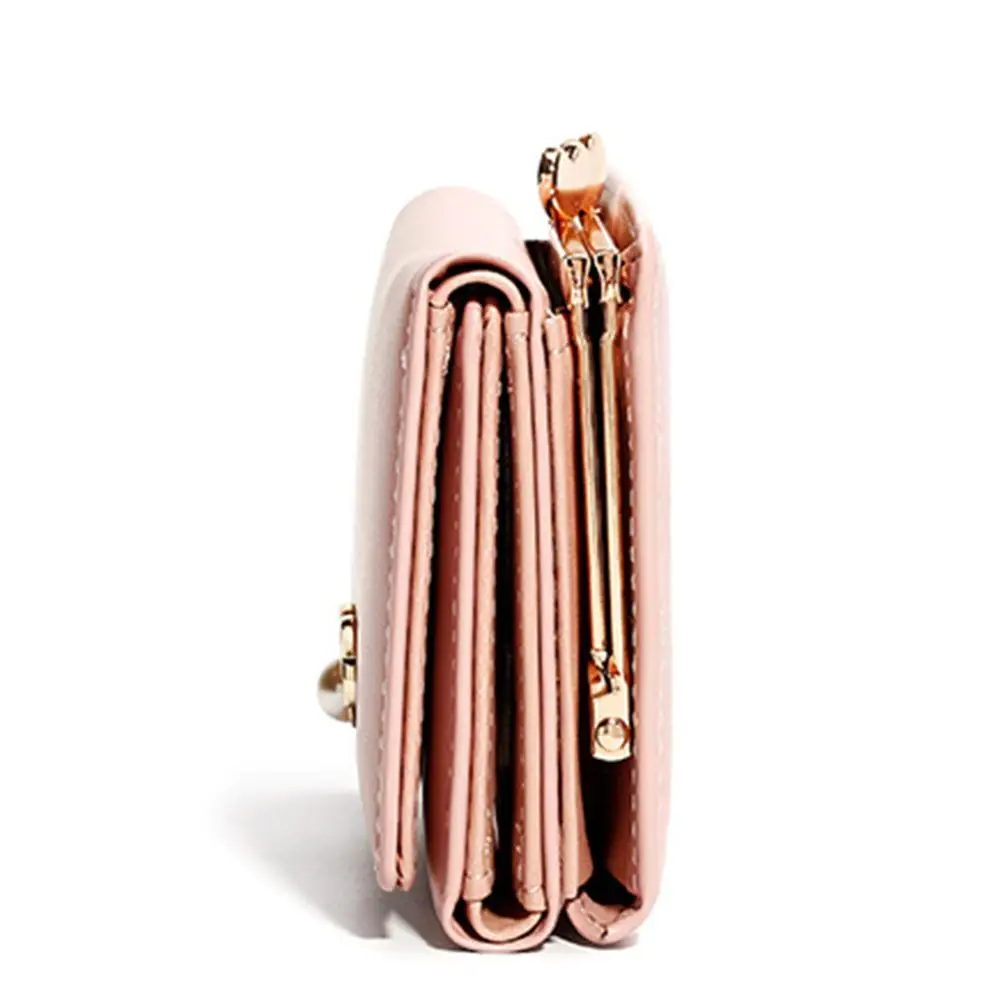 Органайзер женские кошельки с застежкой из искусственной кожи Женский