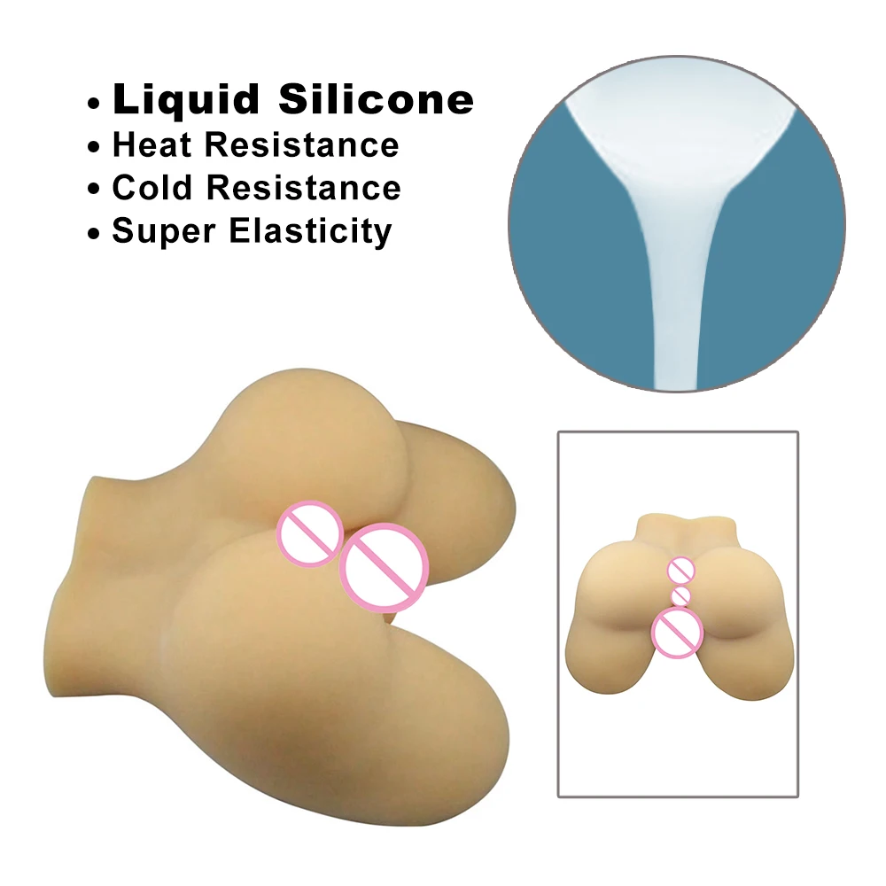 Новая искусственная Реалистичная Вагина силиконовая задница для мужчин кукла