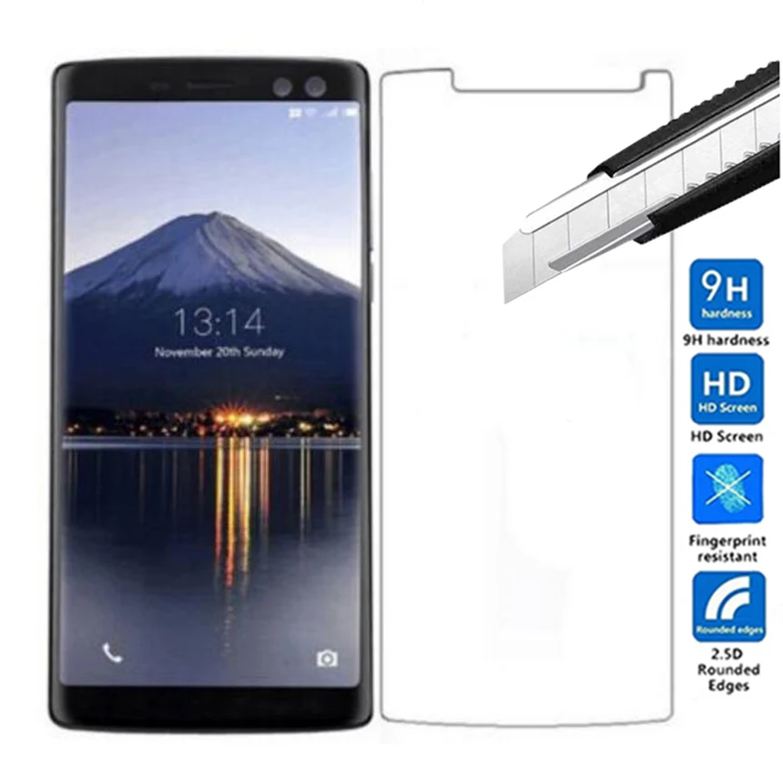 9H 0 26 мм Взрывозащищенная защитная пленка для экрана DOOGEE BL12000 закаленное стекло