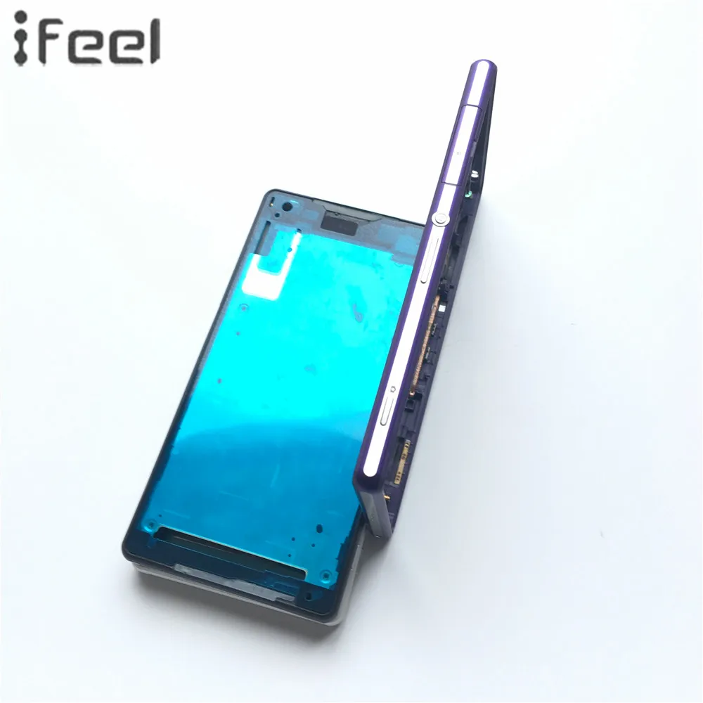 Новый передний средний Рамки ободок пластина шасси Корпус для Sony Xperia Z2 L50W D6503 d6502