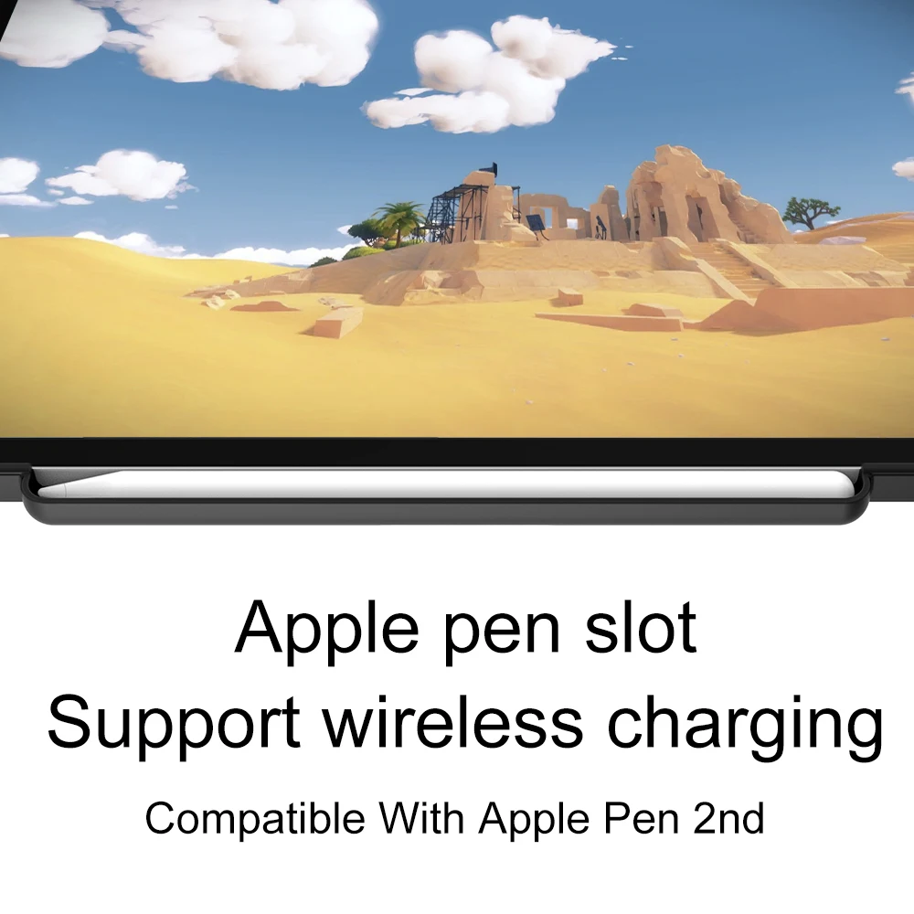 Чехол-карандаш для iPad Pro 11 дюймов 2018 Роскошный чехол из искусственной кожи с