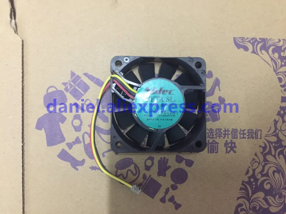 Шасси-вентилятор Nidec 6015 5 V 0.34A D06R-05TM 12H1 3-жильный гидравлический рассеивания тепла вентилятор