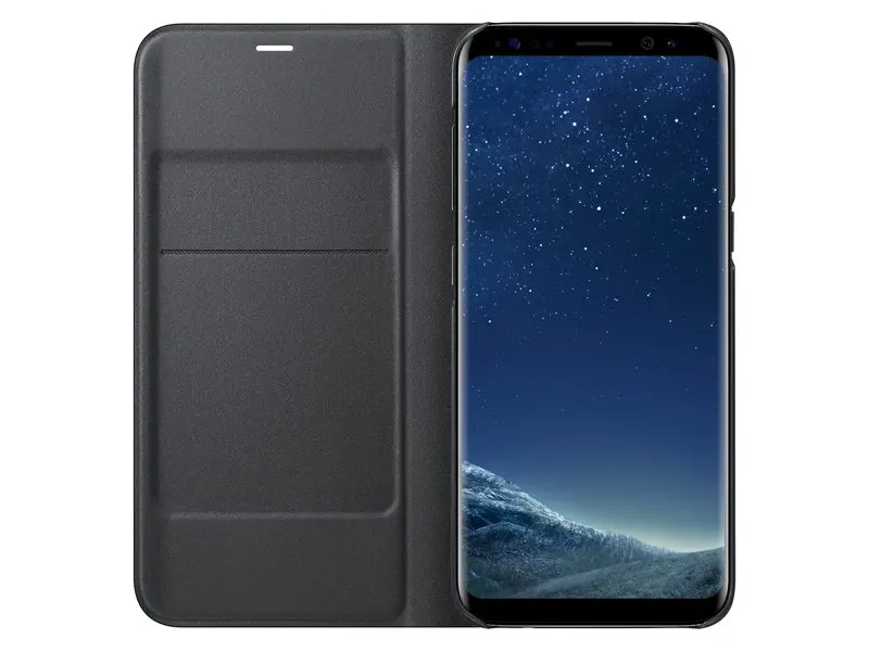 Светодиодный чехол для samsung Smart Cover чехол для телефона EF-NG955 для samsung Galaxy S8 S8+ S8 Plus функция сна карман для карт