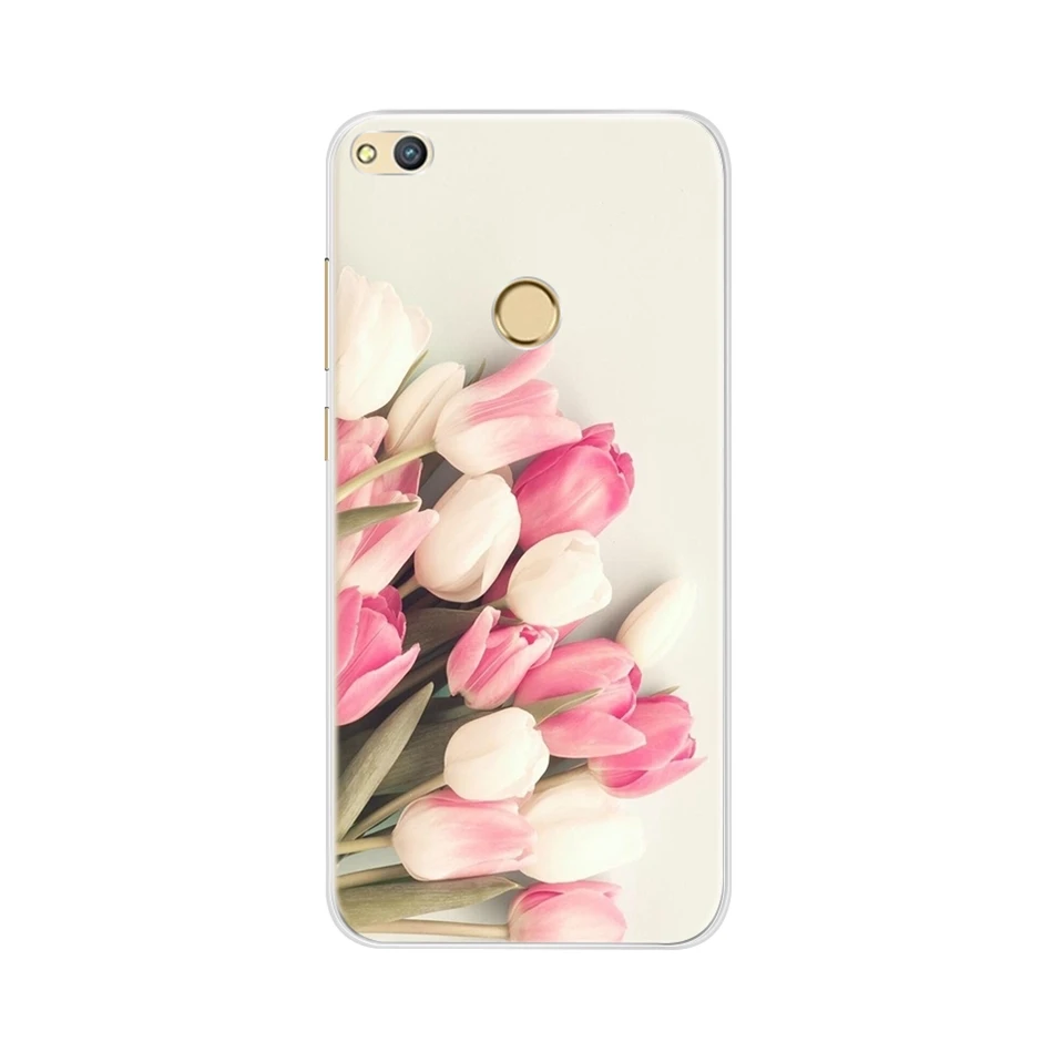 Силиконовый чехол для Huawei P8 Lite 2017 Honor 8 5 2 дюйма Прозрачный P9 мягкий телефона из