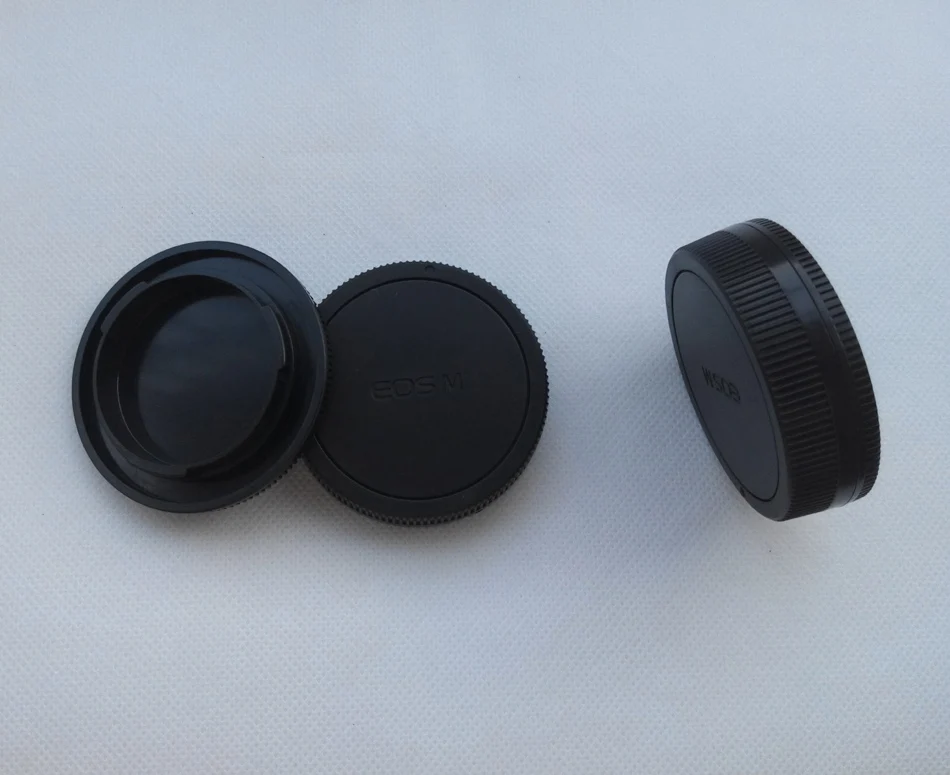 Задняя крышка для объектива камеры противопыльная 60 мм защитная пластиковая