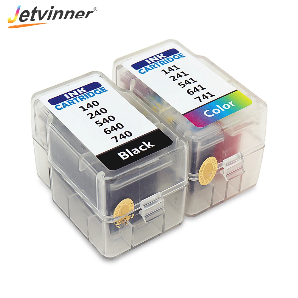 Jetvinner многоразовый картридж PG740 CL 741 совместимые картриджи для Canon pixma MX517 MX437 MX377