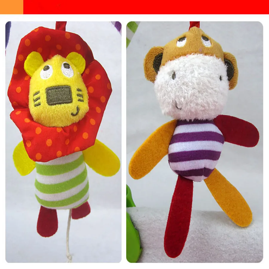 Детские игрушечные клипсы для коляски автомобильные детские кресла качалки