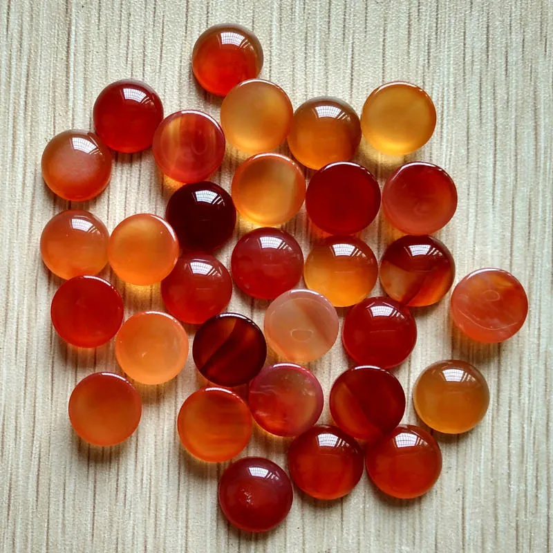 Fashion good quality mixed round CAB CABOCHON natural stone beads for jewelry Accessories 12mm wholesale 50pcs/lot free shipping