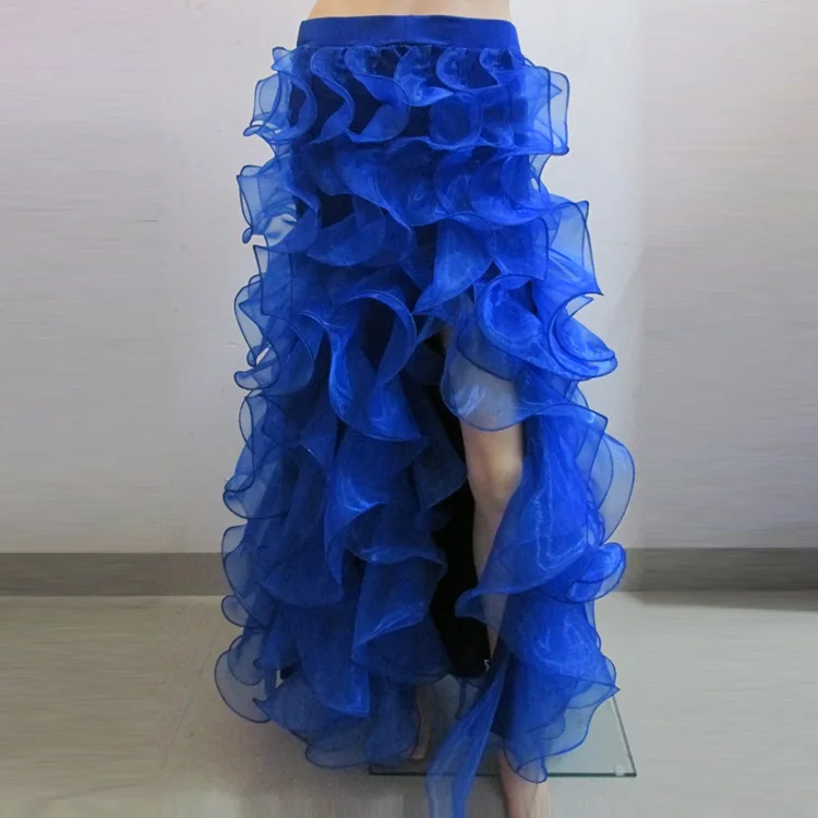 Юбка для танца живота Индийский Болливуд одежда выступлений боковая