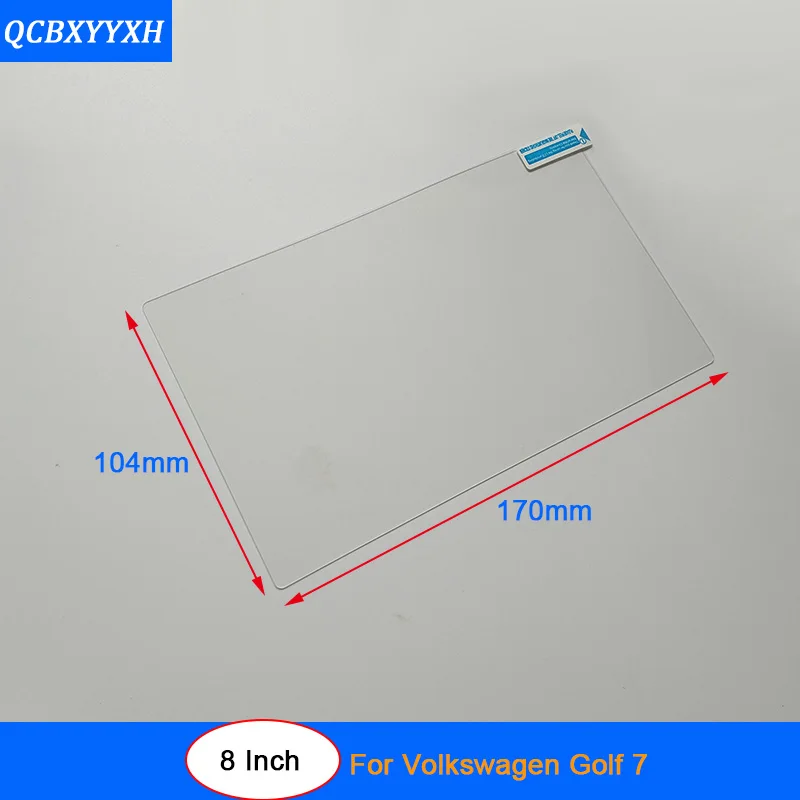

QCBXYYXH For Volkswagen Golf Car Styling GPS Navigation Screen Glass Protective Film Dashboard Display Protective Film