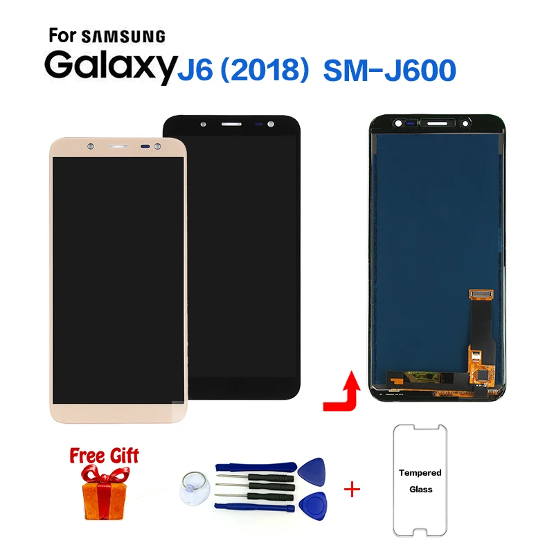 TFT для samsung Galaxy J6 J600 J600F J600FN дисплей ЖК-экран Замена для samsung On6 J600G ЖК-дисплей экран модуль