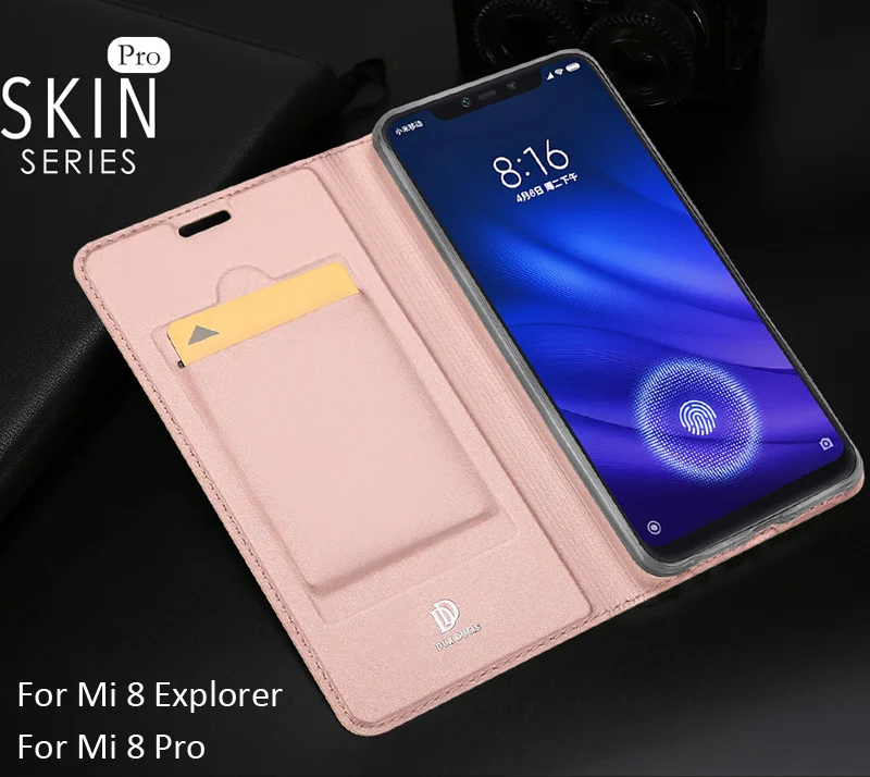 DUX DUCIS чехол для Xiaomi Mi9 Mi8 SE Lite Pro Explorer Книга Флип кожаный бумажник Coque