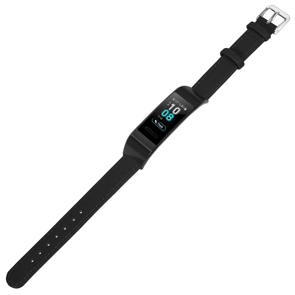 Кожаный браслет для huawei Band 3 Pro ремешок часов высокое качество на запястье