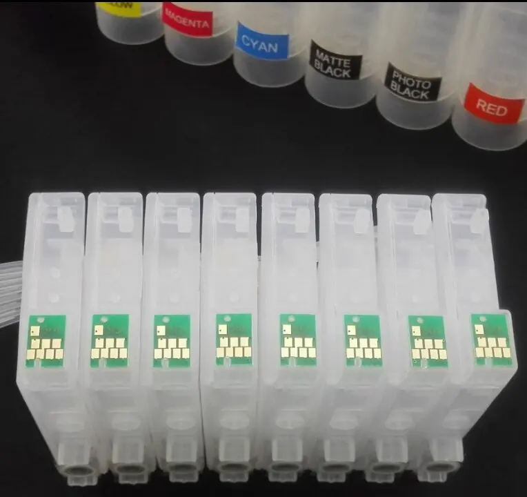 XIMO пустая система подачи чернил для EP stylus photo R1800 R800 с чипами дуги|arc chip| |