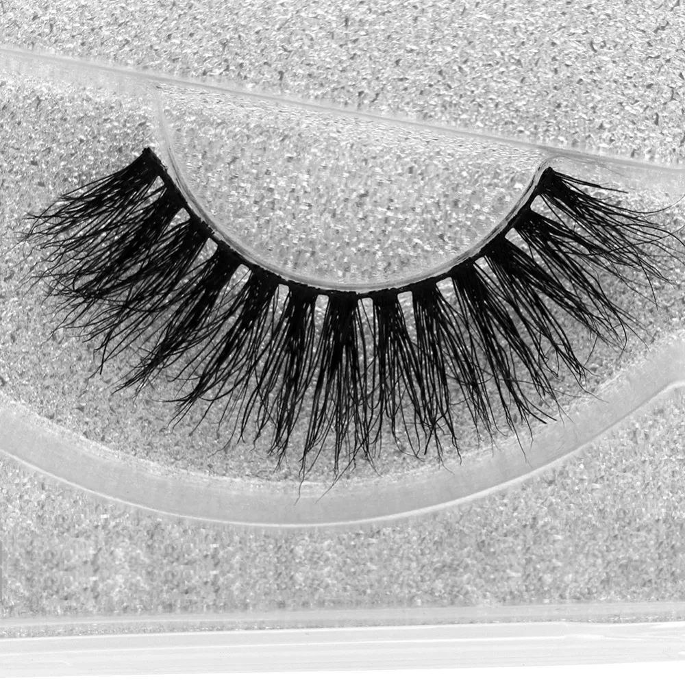 Индивидуальные стерео накладные ресницы толстые 3D норковые 100% ручная работа