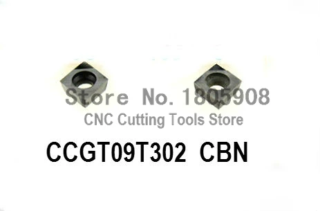 

Free shipping 2PCS CCGT09T302 CBN Inserts , CNC CBN Diamond insert For Lathe Tools Inserts For SCLCR / SCFCR / SCKCR