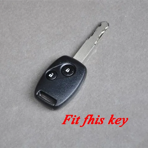 2 кнопки для Honda CR V Civic Fit Freed StepWGN силиконовый резиновый чехол|2 button|key case for carkey fob holder