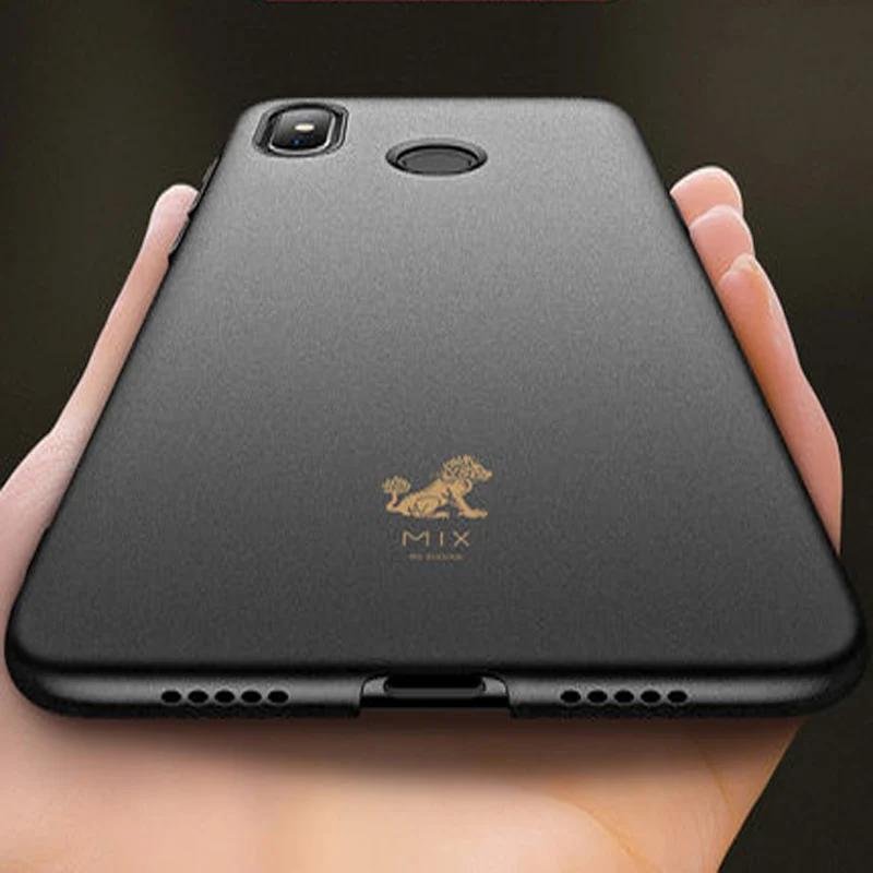 Зеленый чехол для xiaomi mi Mix 2 s чехлы жесткий матовый из поликарбоната с