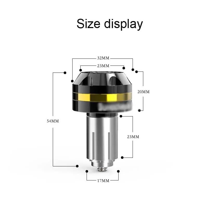 18 мм CNC алюминиевый руль мотоцикла концы ручки бар наконечники колпачки для YAMAHA