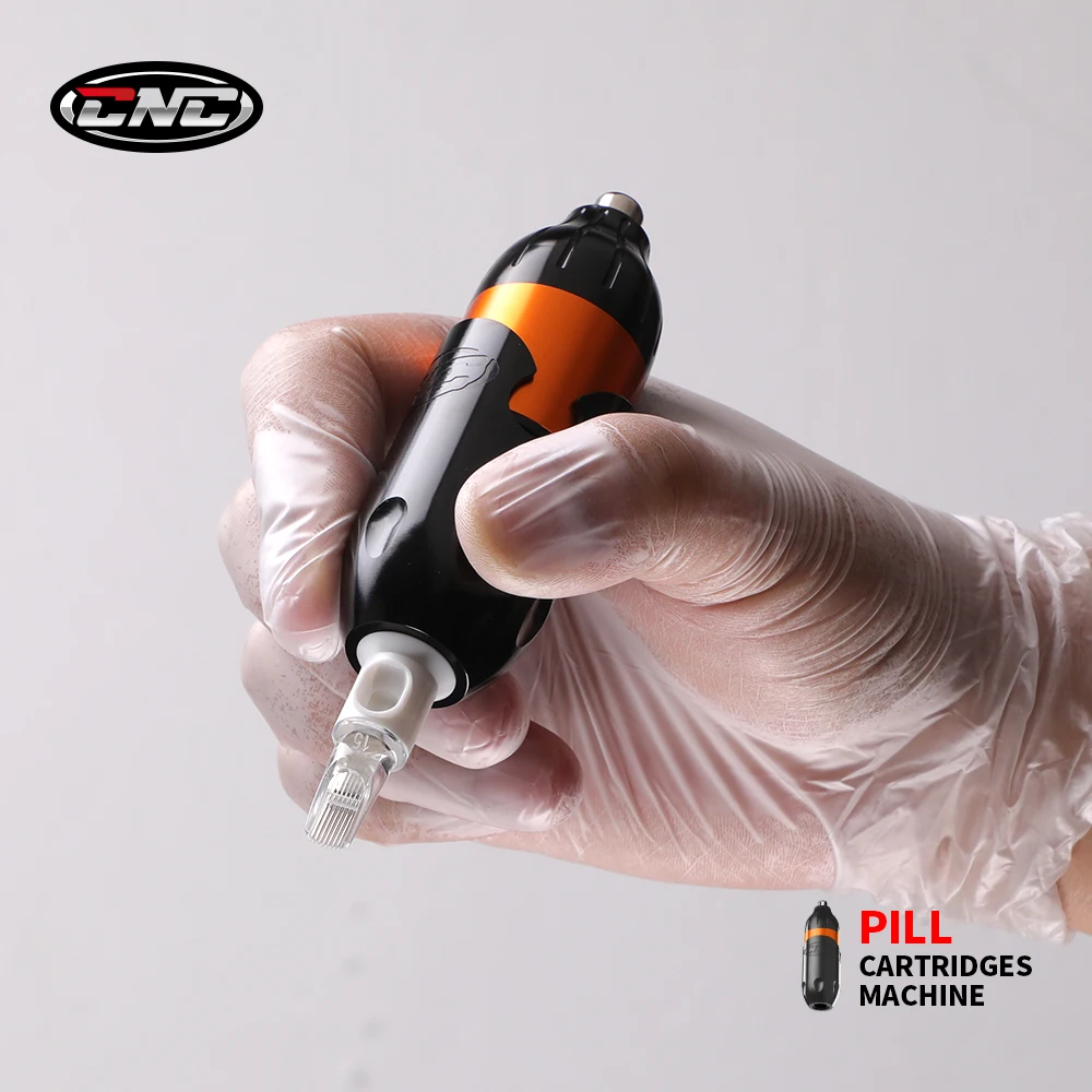 Тату машинка с ЧПУ вращающаяся короткая ручка немецким двигателем по умолчанию и