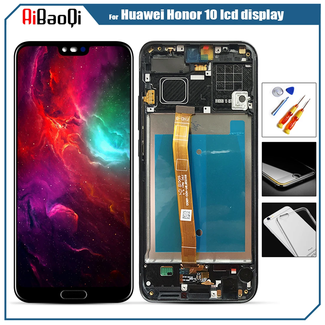 Оригинальный Новый ЖК-дисплей Huawei Honor 10 сенсорный экран дигитайзер COL L29 для