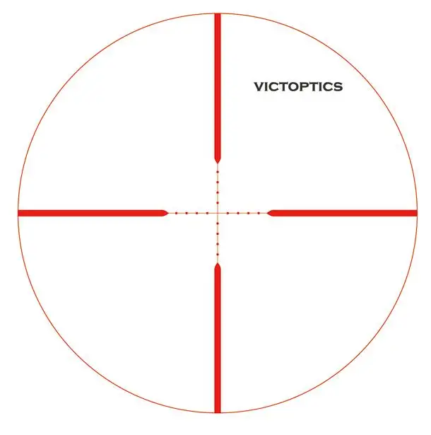 VictOptics 3-9x40 охотничий прицел с 25,4 мм " трубка Mil-dot Сетка 1/4 MOA 5 уровней освещения для 5,56. 223
