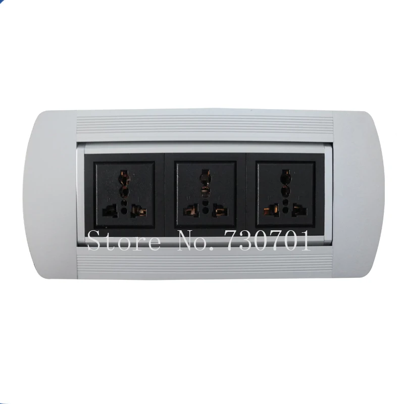 Мебель ручная переворачивающаяся розетка с 3 * универсальными разъемами