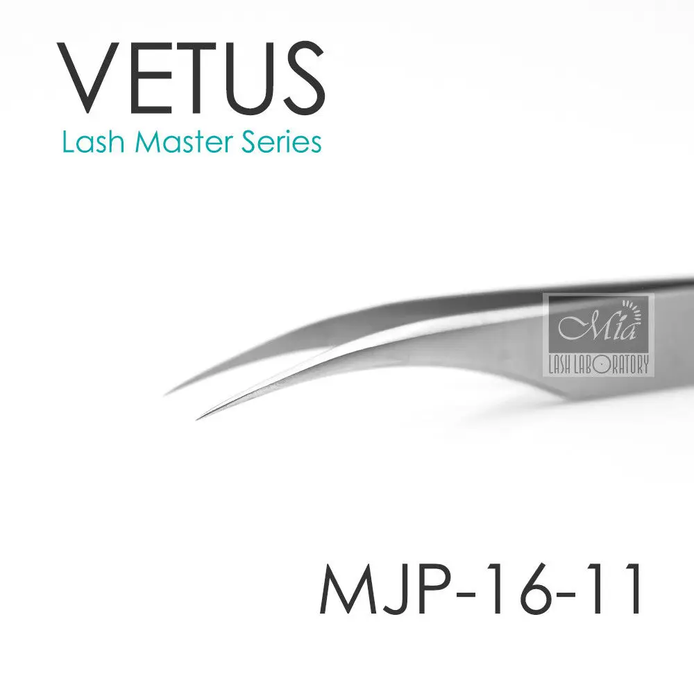 Пинцеты VETUS серии Master изогнутая точность для наращивания ресниц новейшая модель